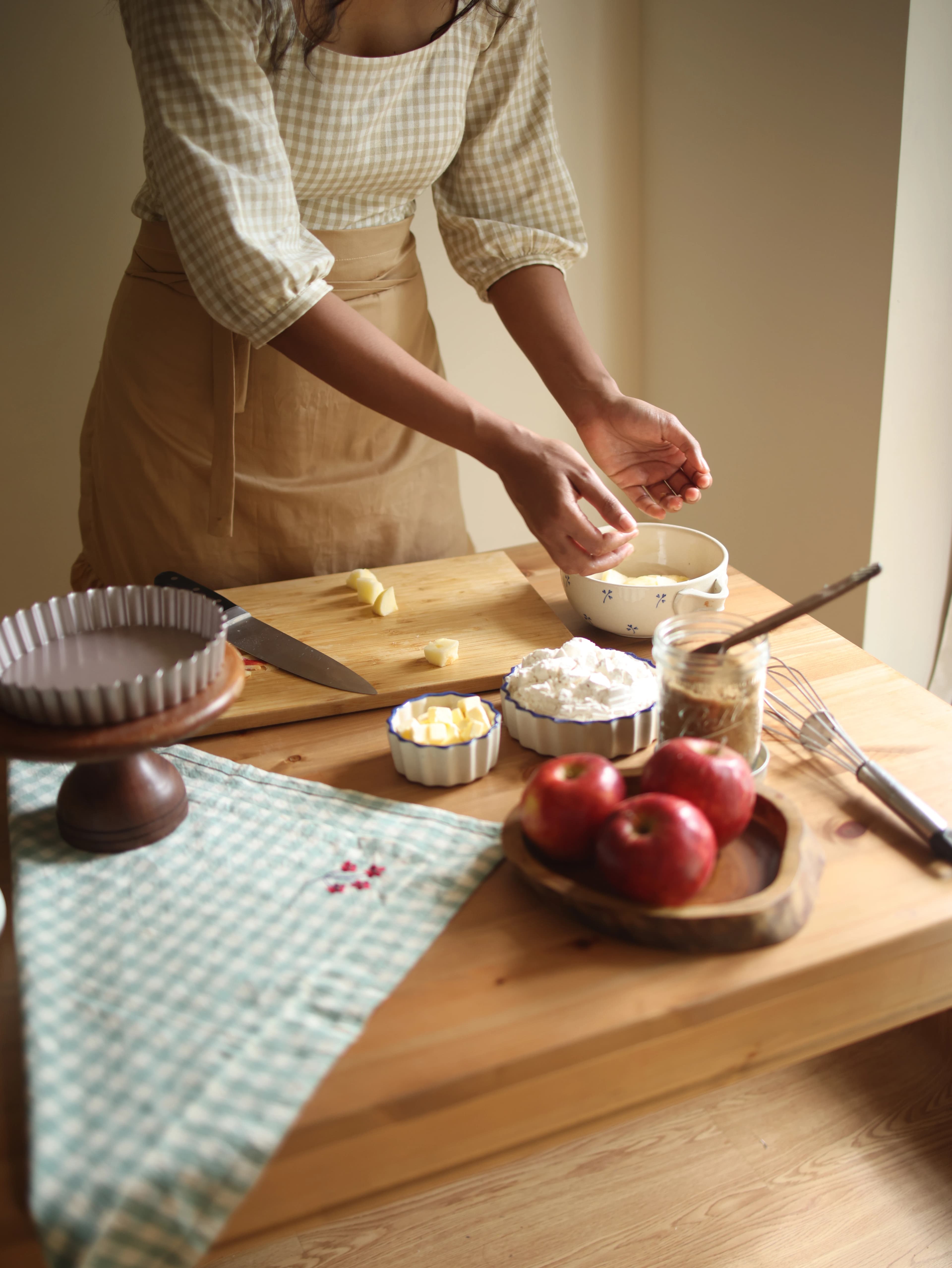Baking Project desserts display